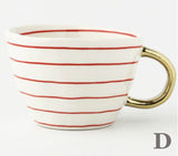 Eclectic Hand Painted Coffee & Espresso Mugs