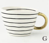 Eclectic Hand Painted Coffee & Espresso Mugs