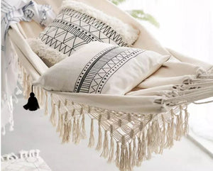 Macramé Fringed Hammock